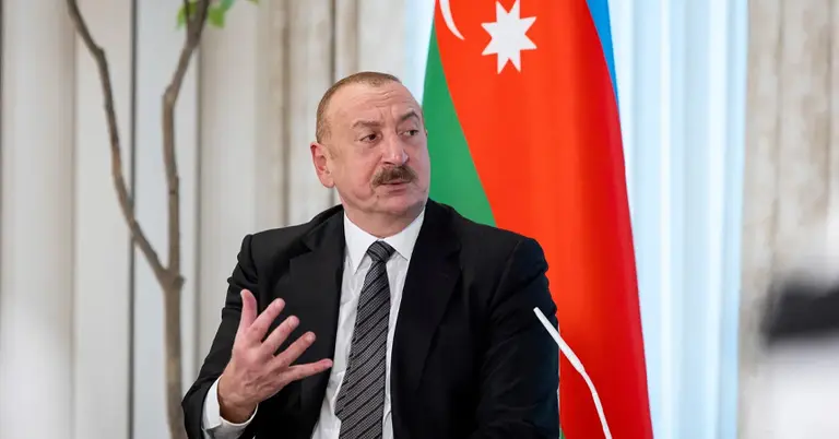 আজারবাইজানের প্রেসিডেন্ট ইলহাম আলিয়েভ